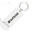 Plastic Whistle Keyring